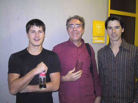 Seth and Sam with Rainer Zellner